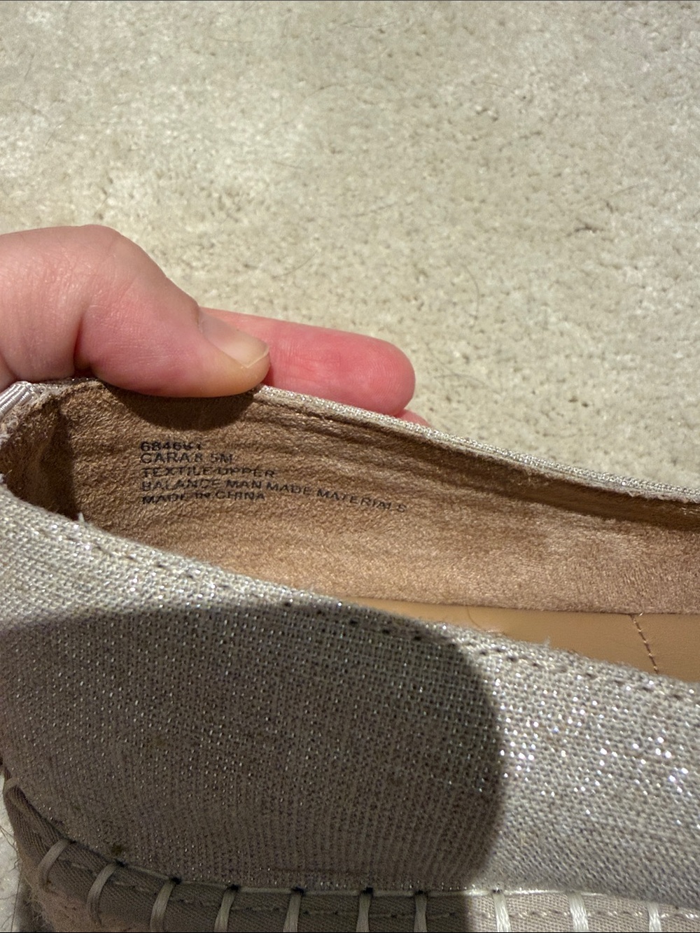 Joie Neutral Canvas Slip-On Espadrilles for Women - Picture 2 of 4